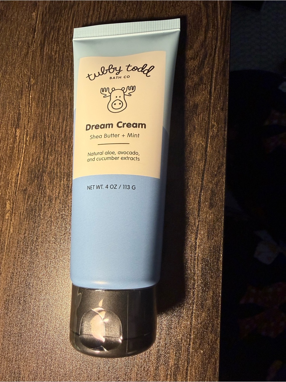 Tubby Todd Dream Cream Shea Butter + Mint lotion